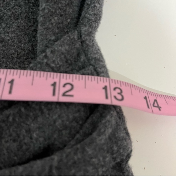 White House Black Market Heather Gray Long Sleeve Knit Dress - Picture 12 of 14